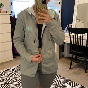 Huk athletic zip up jacket